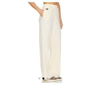 Aviator nation wide leg sweats